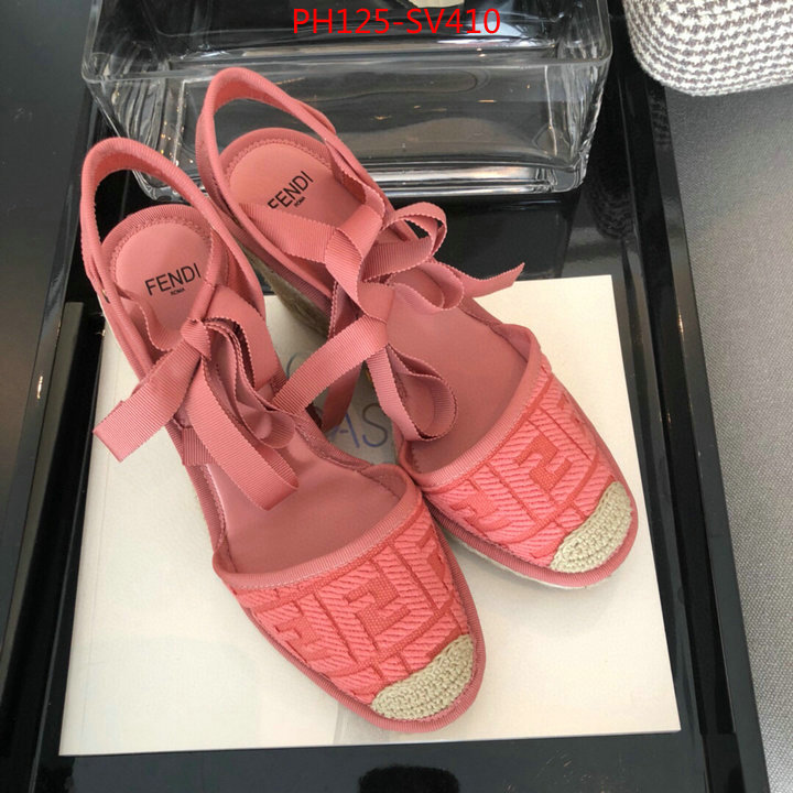 Women Shoes-Fendi top quality replica ID: SV410 $:125USD