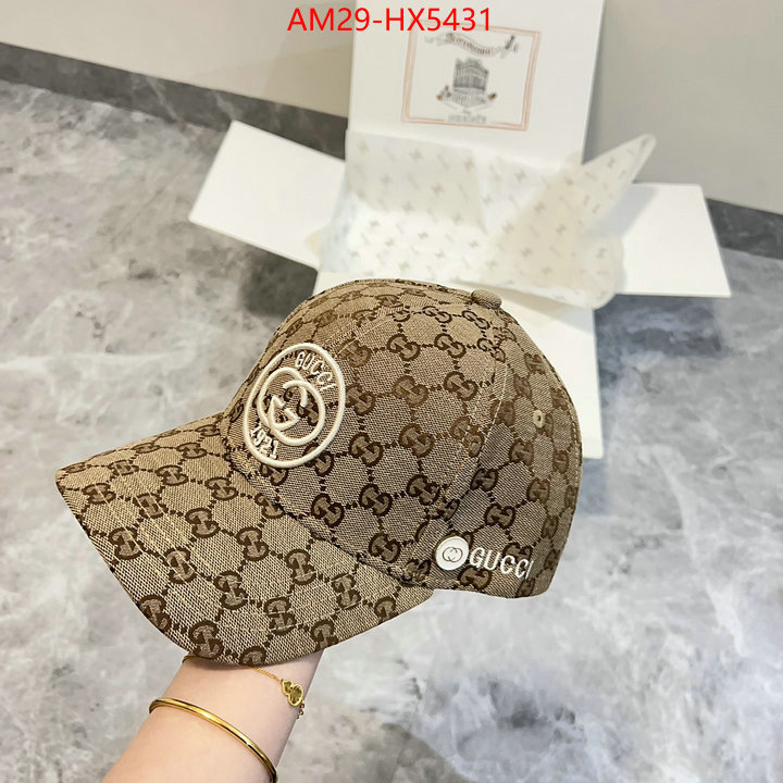 Cap(Hat)-Gucci high quality online ID: HX5431 $: 29USD