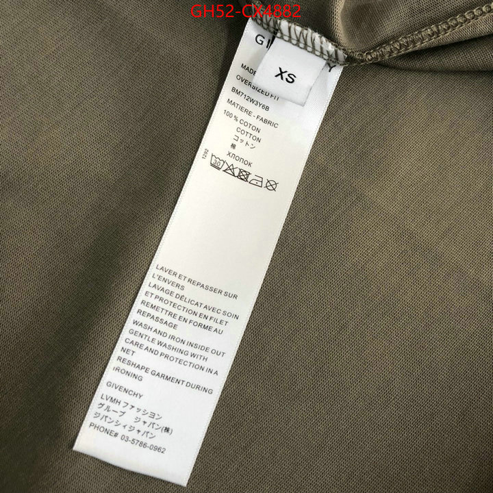 Clothing-Givenchy where quality designer replica ID: CX4882 $: 52USD