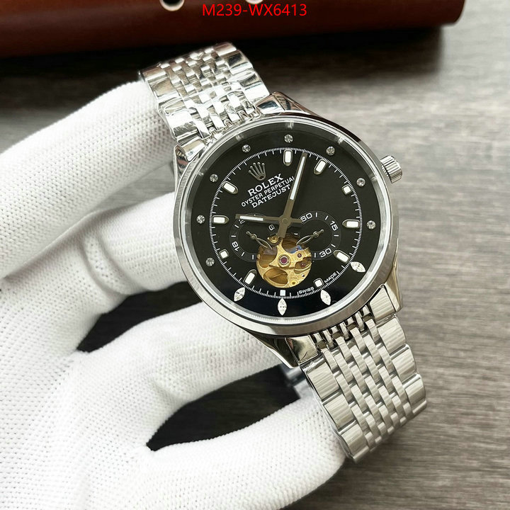 Watch(TOP)-Rolex what 1:1 replica ID: WX6413 $: 239USD