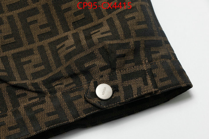 Clothing-Fendi replica wholesale ID: CX4415 $: 95USD