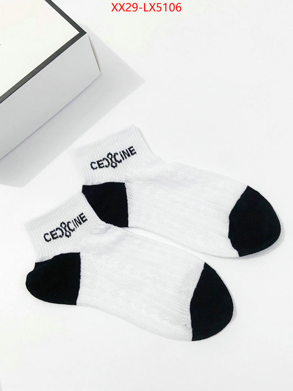 Sock-CELINE where to buy high quality ID: LX5106 $: 29USD