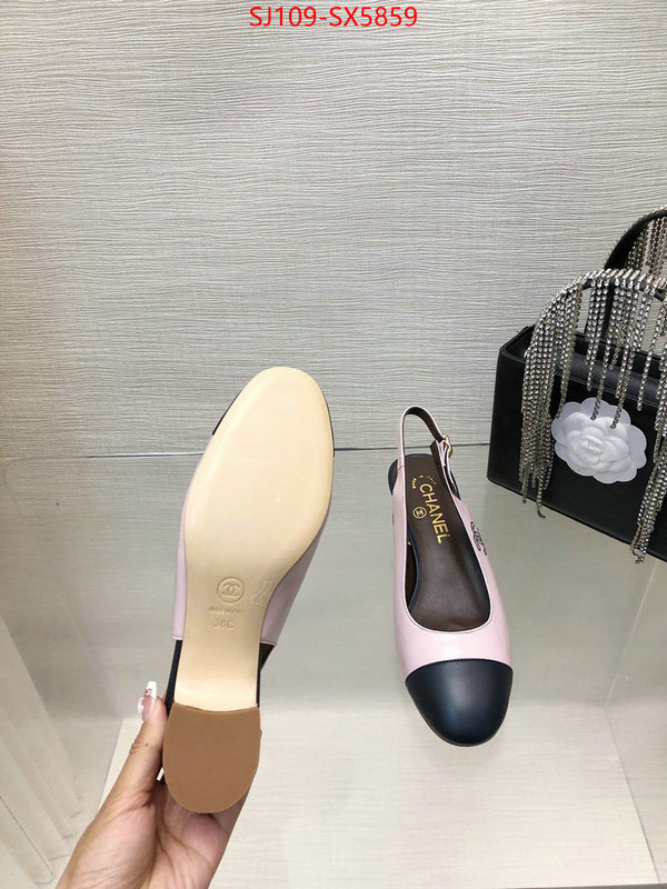 Women Shoes-Chanel wholesale china ID: SX5859 $: 109USD