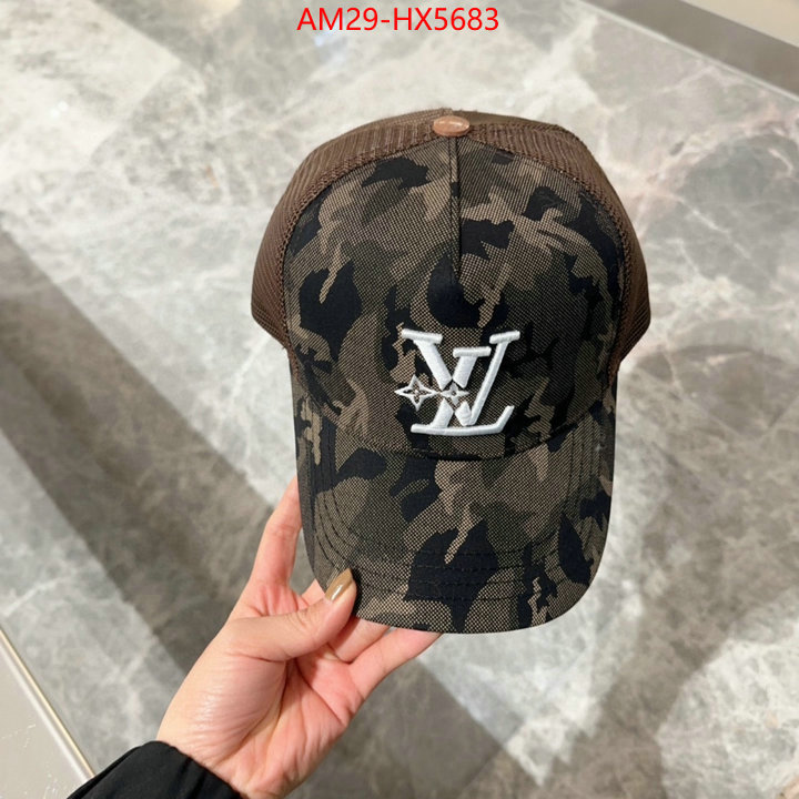 Cap(Hat)-LV outlet sale store ID: HX5683 $: 29USD