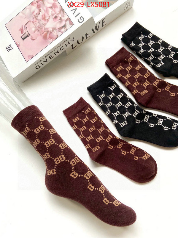 Sock-Balenciaga replica aaaaa designer ID: LX5081 $: 29USD