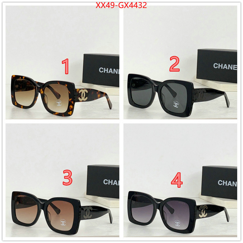 Glasses-Chanel high quality ID: GX4432 $: 49USD