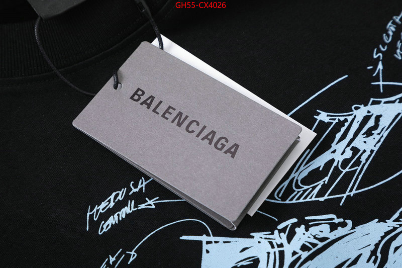 Clothing-Balenciaga wholesale 2024 replica ID: CX4026 $: 55USD