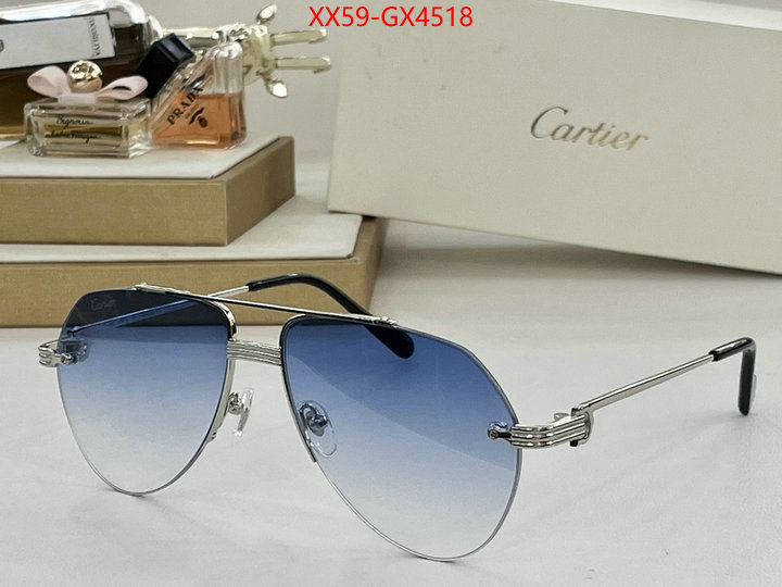 Glasses-Cartier fake aaaaa ID: GX4518 $: 59USD