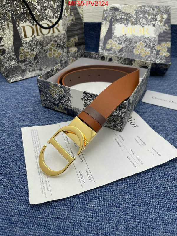 Belts-Dior 2024 perfect replica designer ID: PV2124 $: 55USD