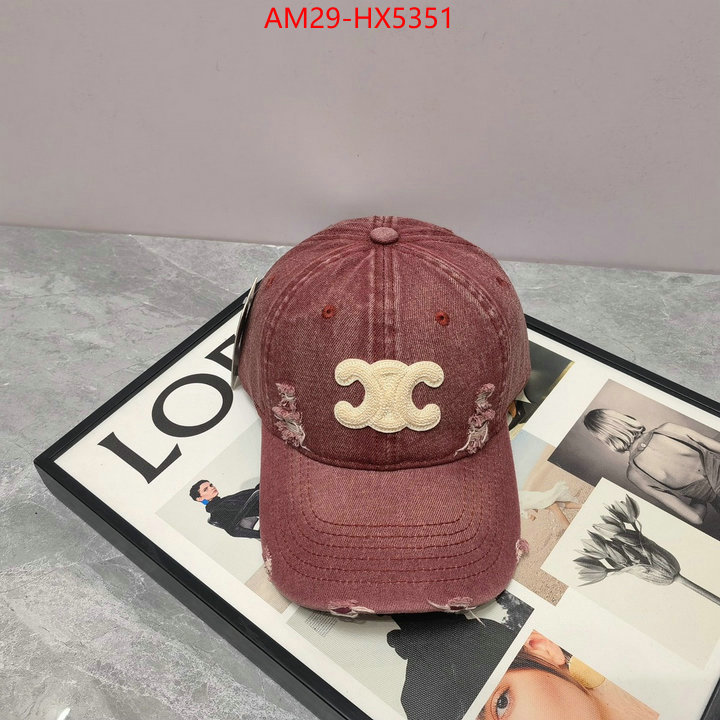 Cap(Hat)-Celine perfect quality designer replica ID: HX5351 $: 29USD