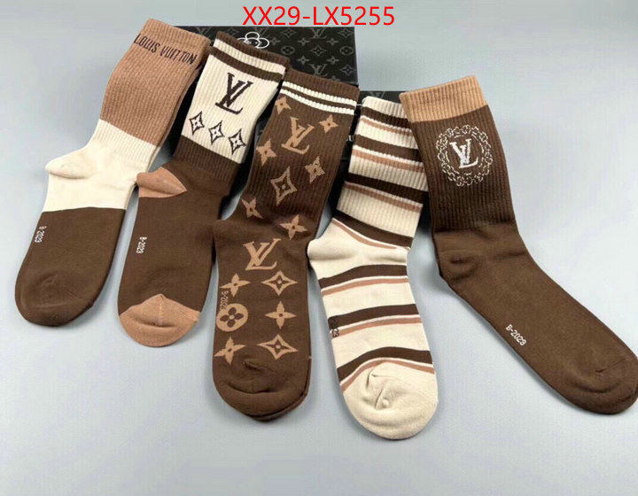 Sock-LV high quality designer ID: LX5255 $: 29USD