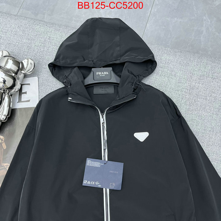 Clothing-Prada 1:1 clone ID: CC5200 $: 125USD