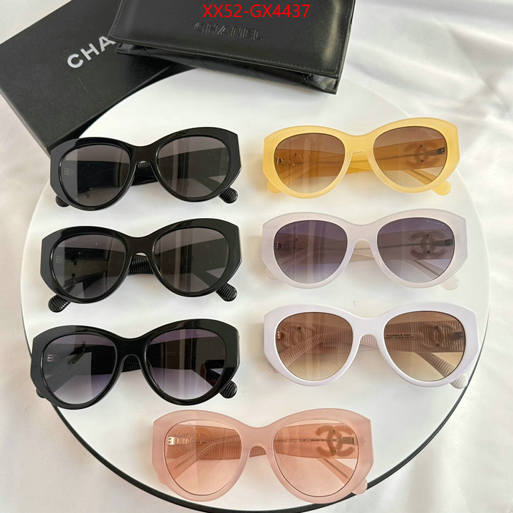 Glasses-Chanel cheap replica ID: GX4437 $: 52USD