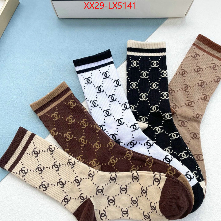 Sock-Chanel where can i find ID: LX5141 $: 29USD