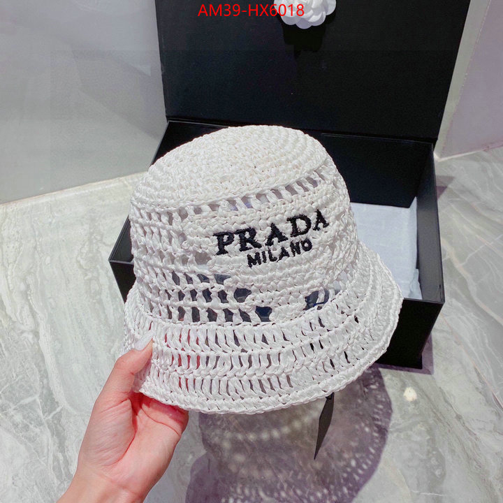 Cap (Hat)-Prada can you buy knockoff ID: HX6018 $: 39USD