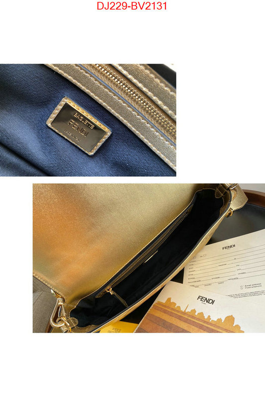 Fendi Bags(TOP)-Baguette the best quality replica ID: BV2131 $: 229USD,