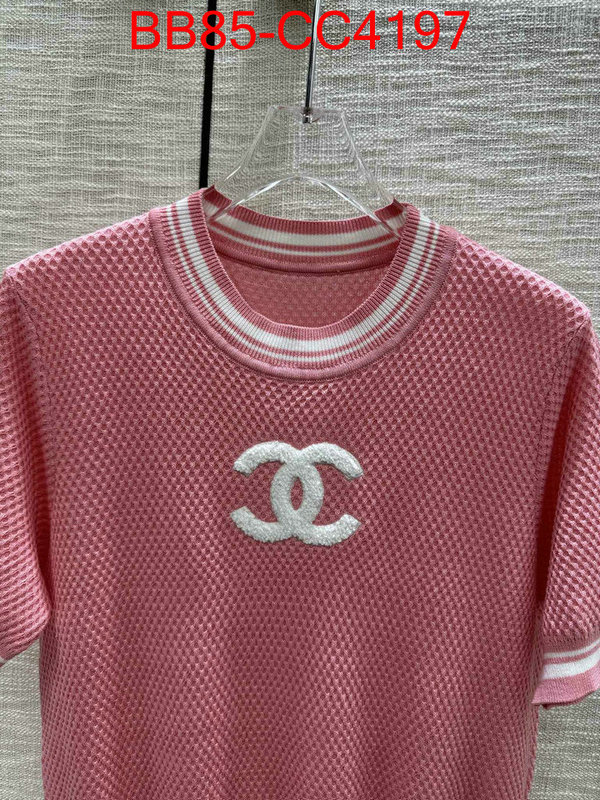 Clothing-Chanel the highest quality fake ID: CC4197 $: 85USD