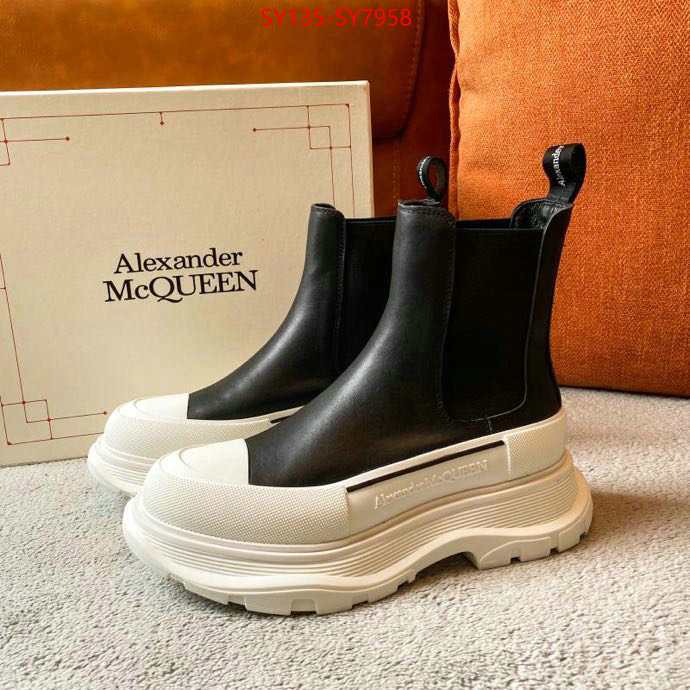 Women Shoes-Boots aaaaa+ replica designer ID: SY7958 $: 135USD