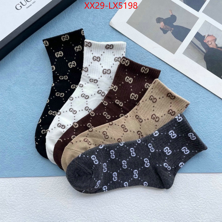 Sock-Gucci is it ok to buy replica ID: LX5198 $: 29USD