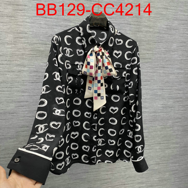 Clothing-Chanel designer 7 star replica ID: CC4214 $: 129USD