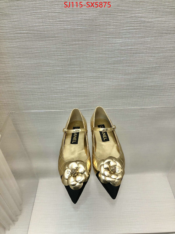 Women Shoes-Chanel aaaaa quality replica ID: SX5875 $: 115USD