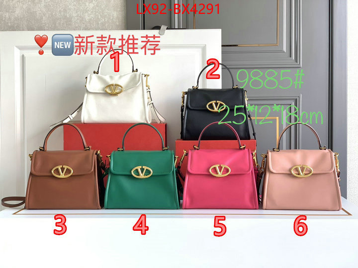 Valentino Bags(4A)-Handbag- highest quality replica ID: BX4291 $: 92USD
