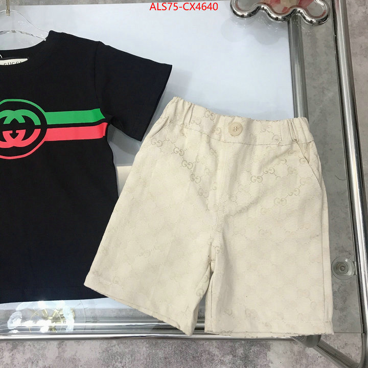 Kids clothing-Gucci the most popular ID: CX4640 $: 75USD