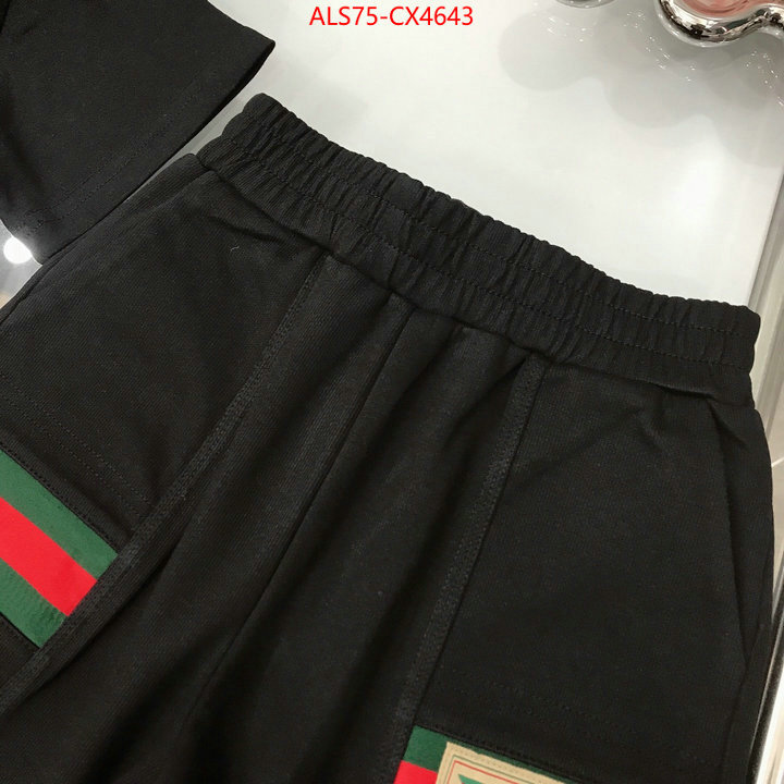 Kids clothing-Gucci highest quality replica ID: CX4643 $: 75USD