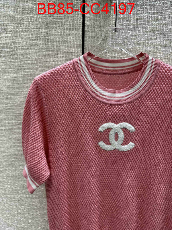 Clothing-Chanel the highest quality fake ID: CC4197 $: 85USD