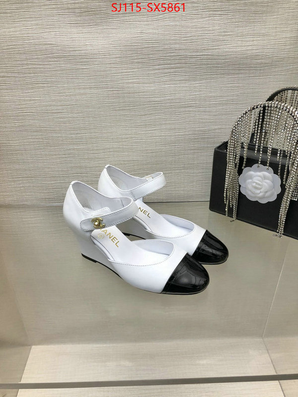 Women Shoes-Chanel for sale online ID: SX5861 $: 115USD