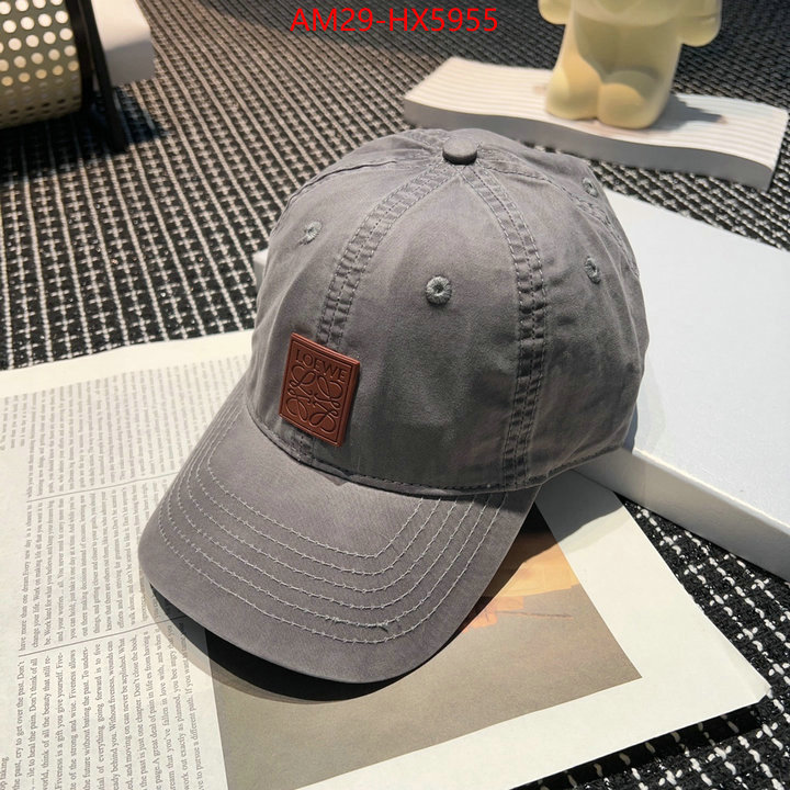 Cap(Hat)-Loewe knockoff highest quality ID: HX5955 $: 29USD