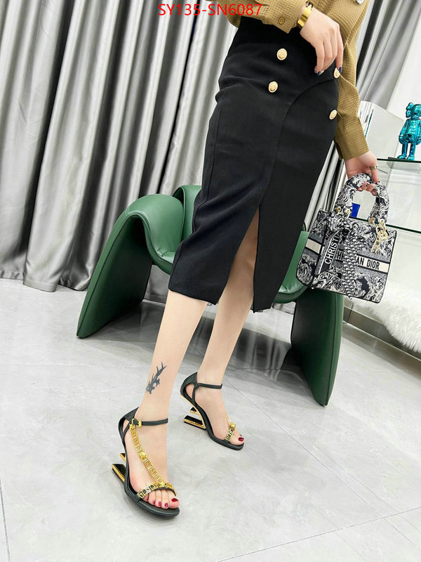 Women Shoes-Fendi fashion designer ID: SN6087 $: 135USD