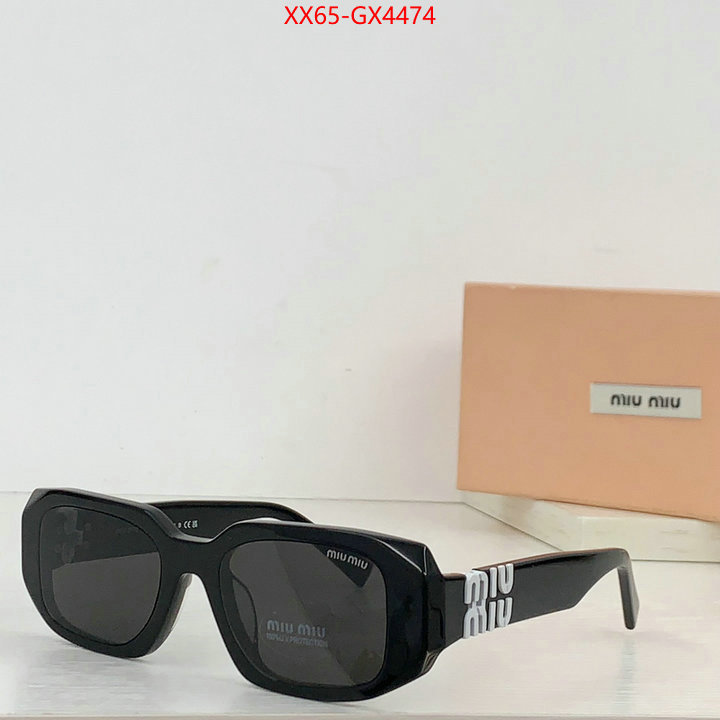 Glasses-Miu Miu wholesale sale ID: GX4474 $: 65USD