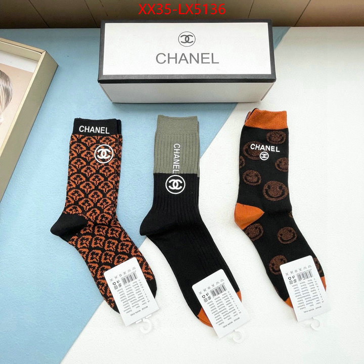Sock-Chanel aaaaa customize ID: LX5136 $: 35USD