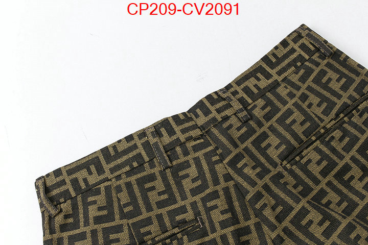 Clothing-Fendi luxury cheap replica ID: CV2091