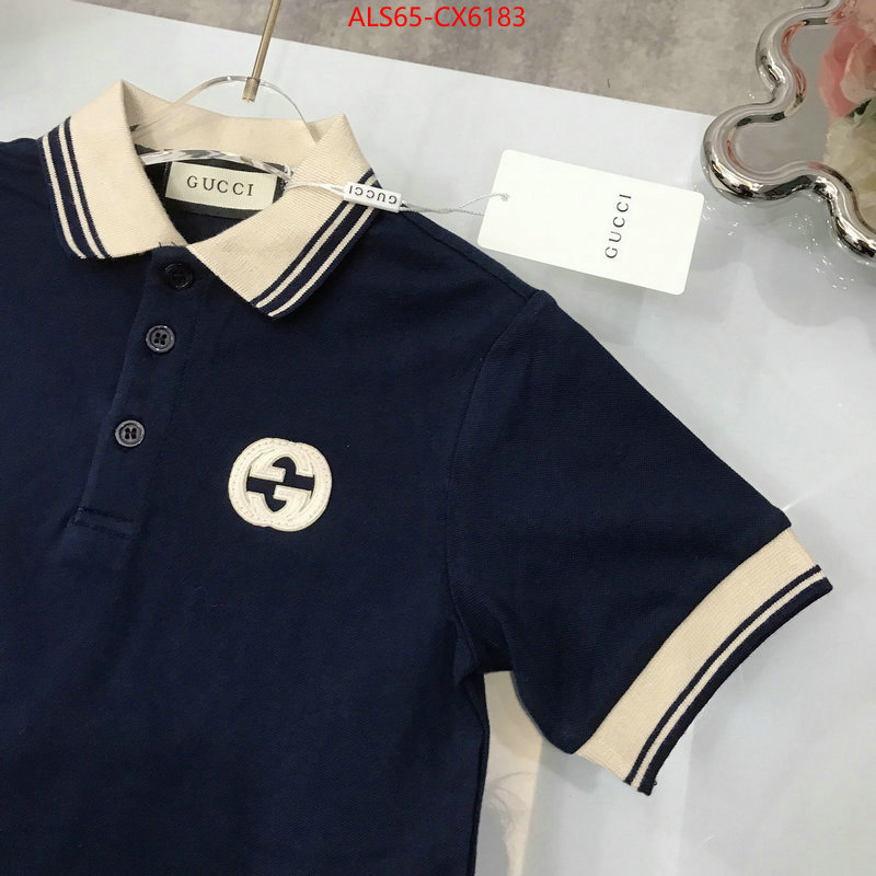 Kids clothing-Gucci top perfect fake ID: CX6183 $: 65USD