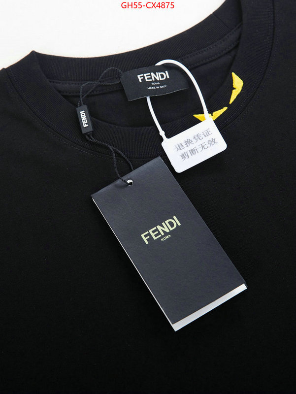 Clothing-Fendi how to find replica shop ID: CX4875 $: 55USD