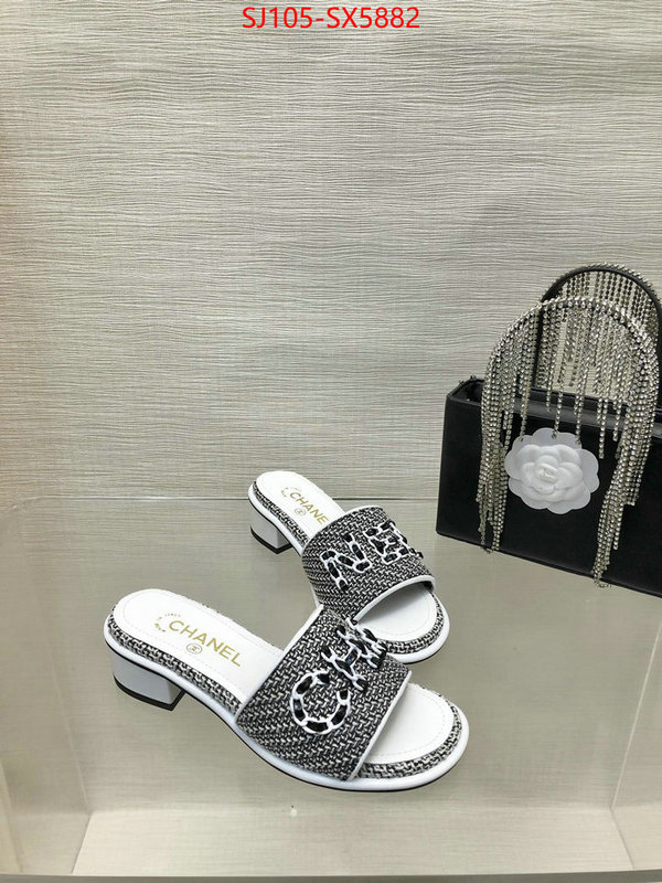 Women Shoes-Chanel customize best quality replica ID: SX5882 $: 105USD