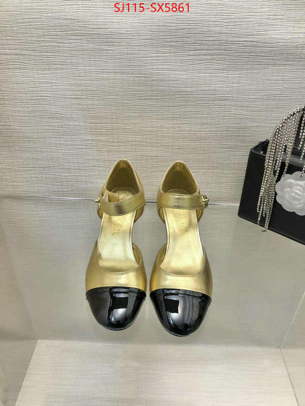 Women Shoes-Chanel for sale online ID: SX5861 $: 115USD