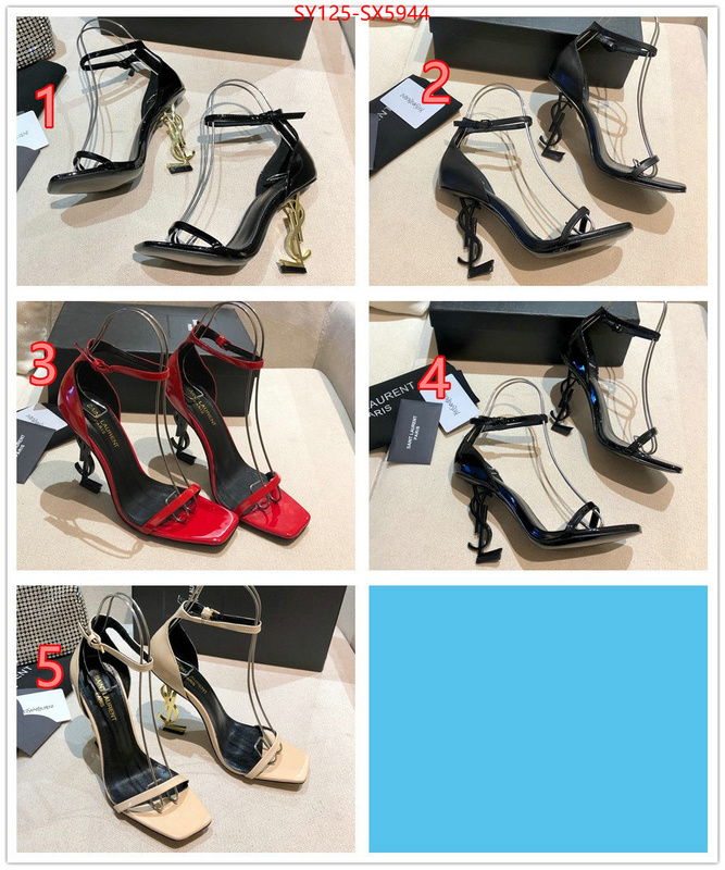 Women Shoes-YSL top grade ID: SX5944 $: 125USD