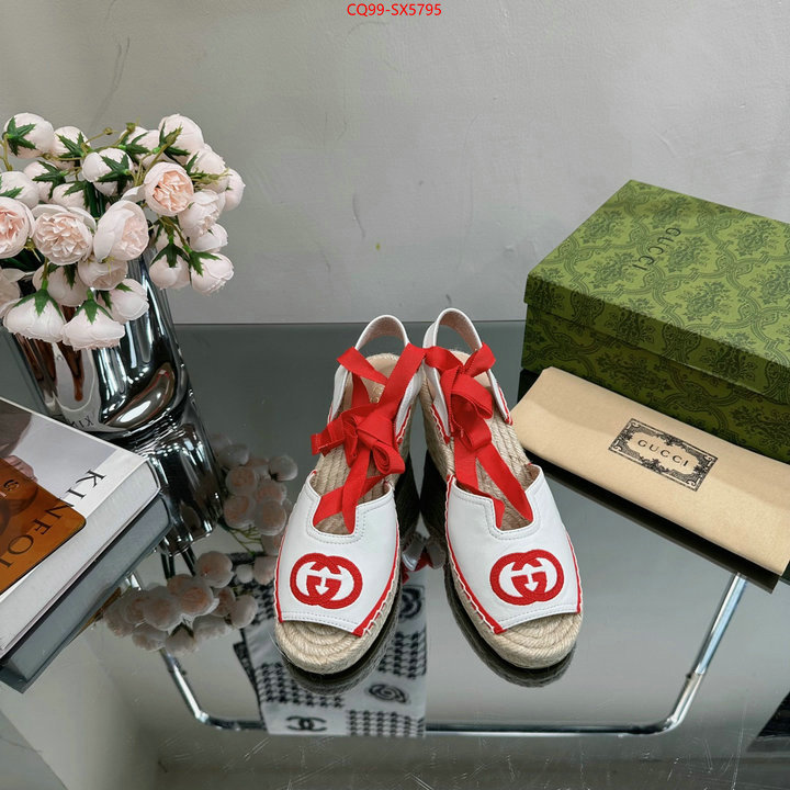 Women Shoes-Gucci high-end designer ID: SX5795 $: 99USD