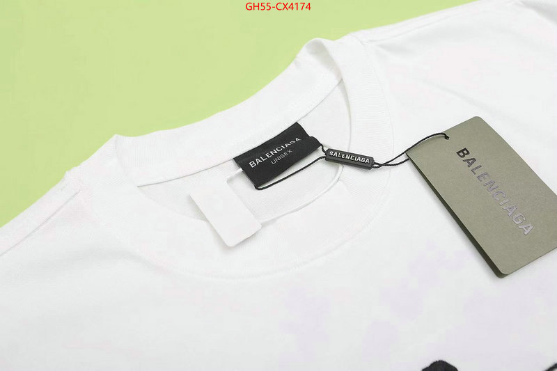 Clothing-Balenciaga where can you buy replica ID: CX4174 $: 55USD