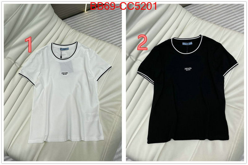 Clothing-Prada fashion designer ID: CC5201 $: 69USD