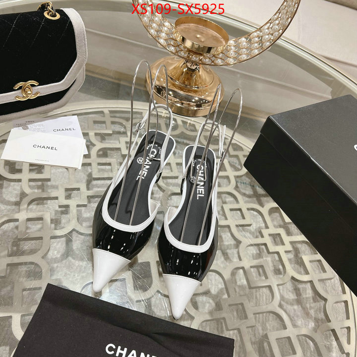 Women Shoes-Chanel luxury shop ID: SX5925 $: 109USD