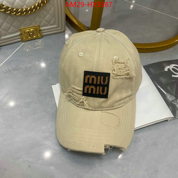 Cap(Hat)-Miu Miu where to find the best replicas ID: HX5987 $: 29USD