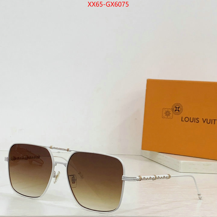 Glasses-LV designer high replica ID: GX6075 $: 65USD