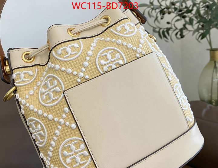 Tory Burch Bags(4A)-Bucket Bag- perfect quality designer replica ID: BD7203 $: 115USD,