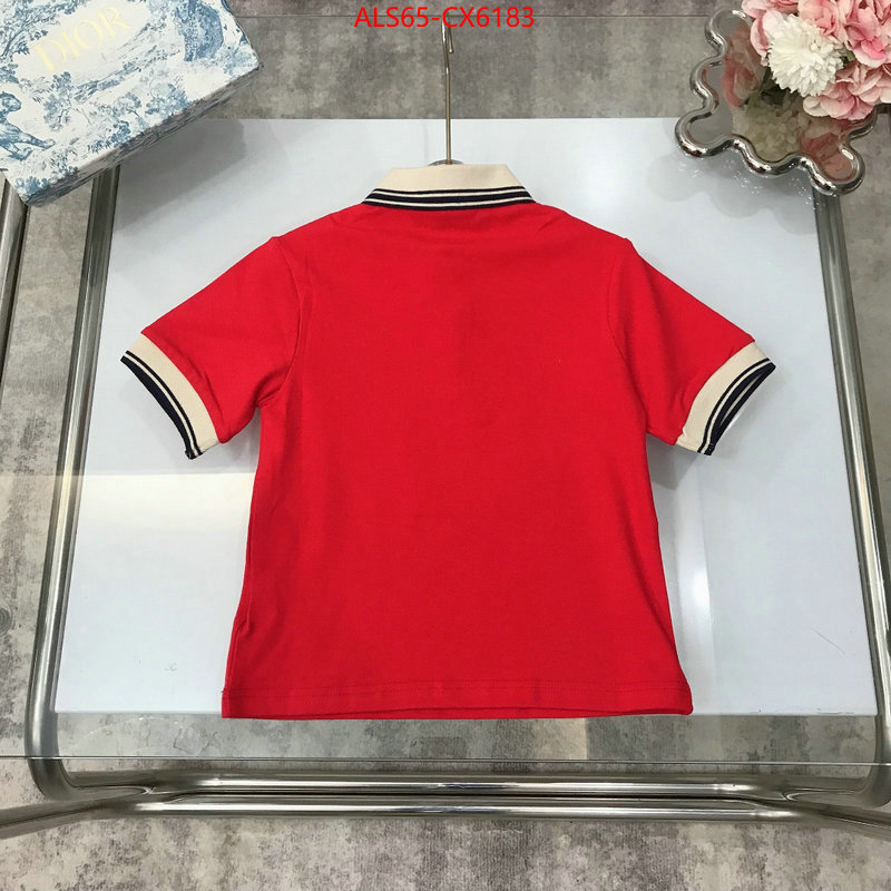 Kids clothing-Gucci top perfect fake ID: CX6183 $: 65USD