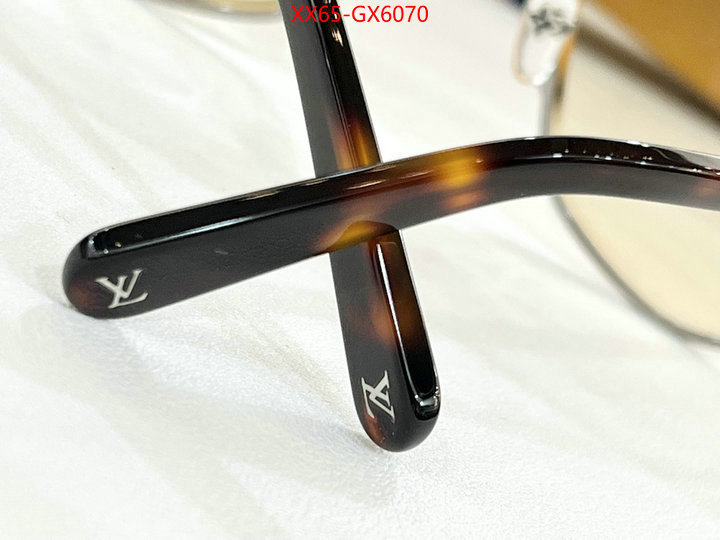 Glasses-LV knockoff ID: GX6070 $: 65USD