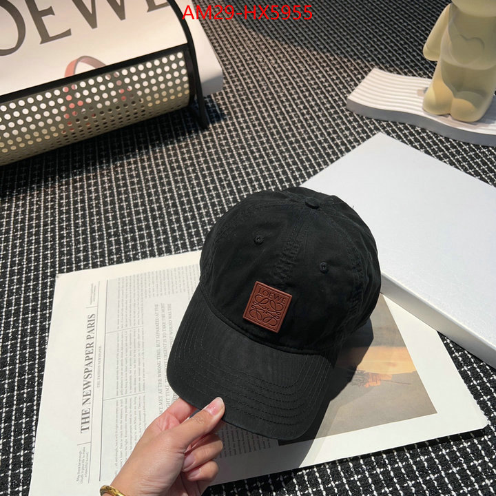 Cap(Hat)-Loewe knockoff highest quality ID: HX5955 $: 29USD